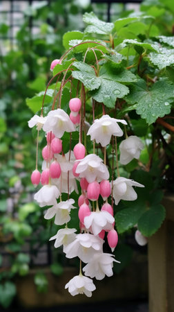 Begonia semperflorensis is a species of flowering plant in the family Begoniaceae.の素材