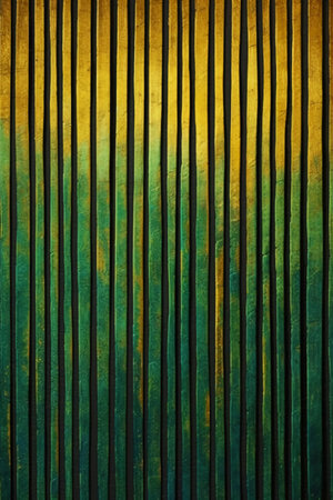 Vintage green wood wall background texture with grunge brush strokes.の素材