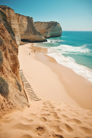 Beautiful view of the Twelve Apostles, Great Ocean Road, Australiaの素材