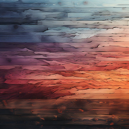 Colorful painted wood wall texture background. Abstract background for design.の素材