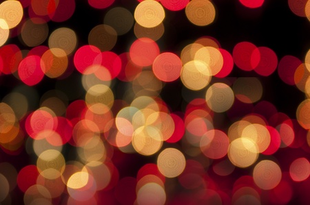 Boke and defocused of christmas treeの写真素材