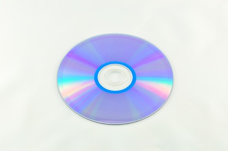 CD rom Isolated on whiteの写真素材