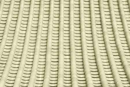 Grey Chinese temple roof  の写真素材