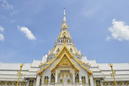 Wat Sothon Wararam Worawihan, Chachoengsao, Thailandの写真素材