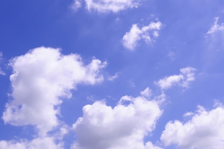 Blue skyの写真素材