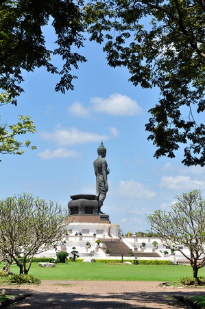 Buddha image at Phutthamonthon, Nakhon Pathom, Thailandの写真素材