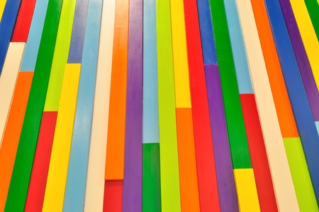 Colourful wallの写真素材