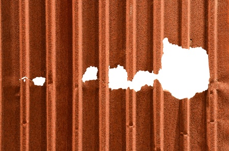 Rusty zinc backgroundの写真素材