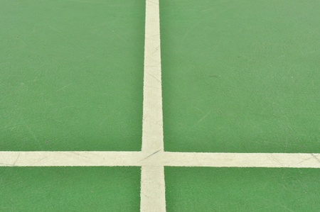 badminton courtの写真素材