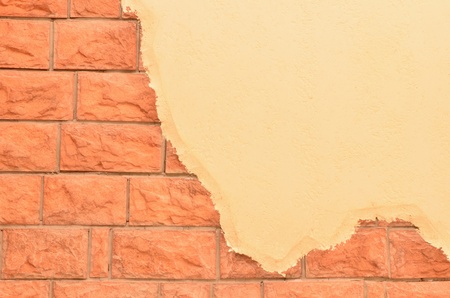 brick wall with space for textの写真素材
