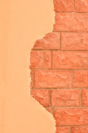 brick wall with space for textの写真素材