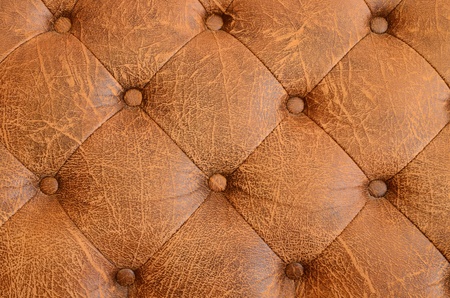 Texture of brown vintage sofaの写真素材