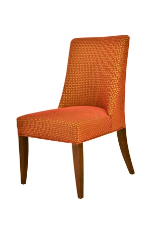 Vintage chair isolated のeditorial素材