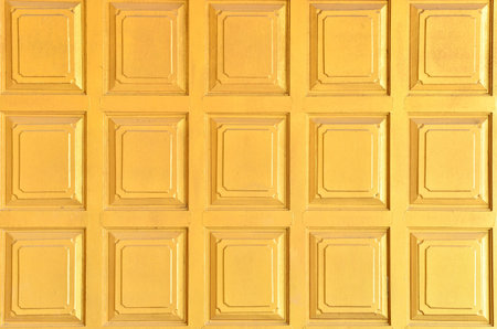 Abstract gold wall background の写真素材