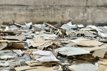 Old leave deserted roomの写真素材