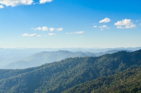 Mountain at Chiang Mai, Thailandの写真素材