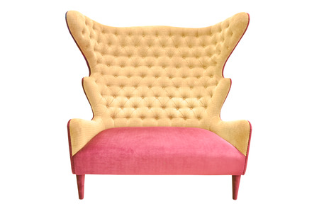 Vintage chair isolatedの写真素材