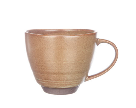 Coffee cup isolated on white backgroundの写真素材