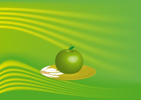 Fresh appleの写真素材