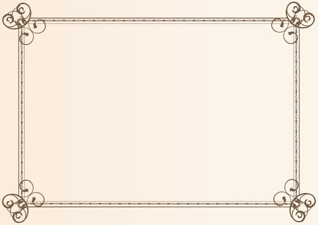 Diploma frameのイラスト素材