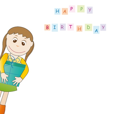 Cute card on festivity occasionのイラスト素材