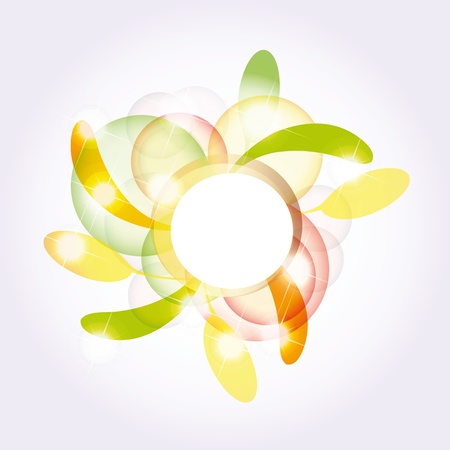 Colorful and modern fall background のイラスト素材