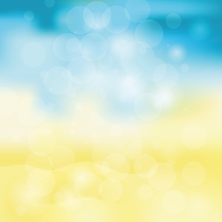 Blue and yellow abstract backgroundのイラスト素材