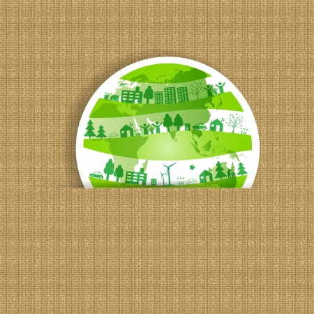 Ecology concept you can use on Earth Dayの写真素材