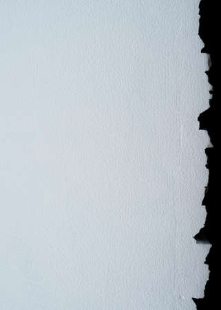 Crack concrete wall texture background. Crack in the white wall. The concept of schism or contradiction. cement wall with crack in industrial buildingの写真素材