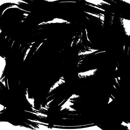 Black Grunge Abstract Background Isolated on White Backgroundのイラスト素材