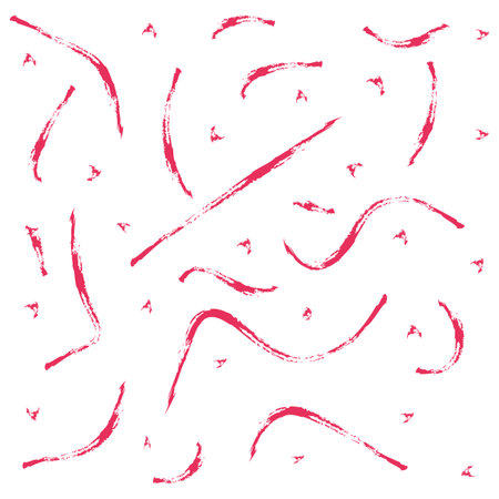 Trendy Brush Vector Abstract Background Design