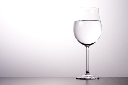 Glass minimal style silhouette.の写真素材