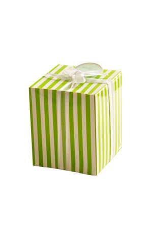 the isolated gift box of the special occasionの写真素材