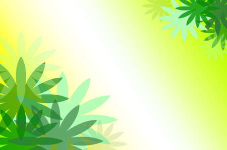 the abstract green flower background for designの写真素材