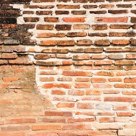 the old brick wall texture for designの写真素材