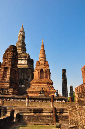 the historical castle in Ayudthaya, thailandのeditorial素材