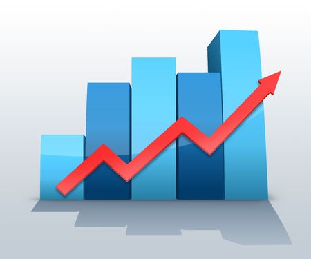 Business Graphの写真素材