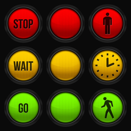 Traffic Lights Conceptの写真素材