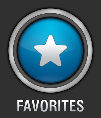 Favorites Iconの写真素材