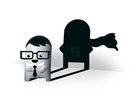 Super Businessmanの写真素材