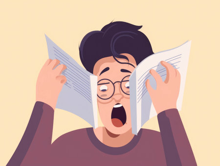 A teen scrolling through a page of mean comments their face pale and expressionless.. AI generationの素材