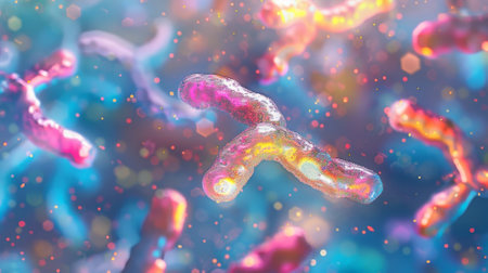 Study of telomere shortening in different species with varying rates of telomere loss in organisms with different lifespansの素材