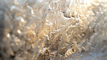 As the light filters through the glass it bounces off the textured surface revealing a glimmer of frosty icy shimmerの素材