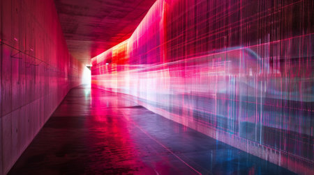 A cascading waterfall of light created through the manipulation of synchrotron radiationの素材