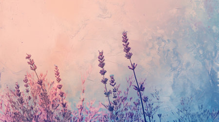 A vintageinspired advertit evokes nostalgia with a grainy gradient of faded peach antique blue and muted lavenderの素材