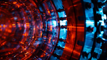 A scientific experiment attempting to create and study quarkgluon plasma in a controlled environmentの素材