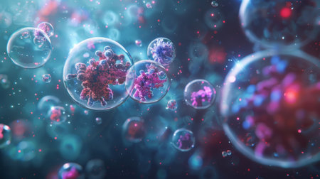 The up and down quarks are shown as small almost indistinguishable from each other showcasing their tiny size and difficulttodetect natureの素材