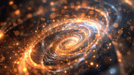 A mesmerizing dance of particles can be seen at the smallest level defying our understanding of physicsの素材