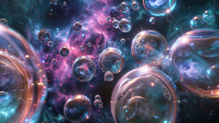 The Quantum Sea a playground for the most minuscule components of the universeの素材