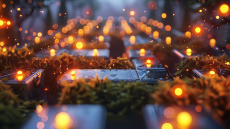 A mini game within the larger game where players must navigate through a maze of magnetic fields to reach a hidden treasureの素材